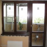 Алюминиевая дверь для балкона GFTD875